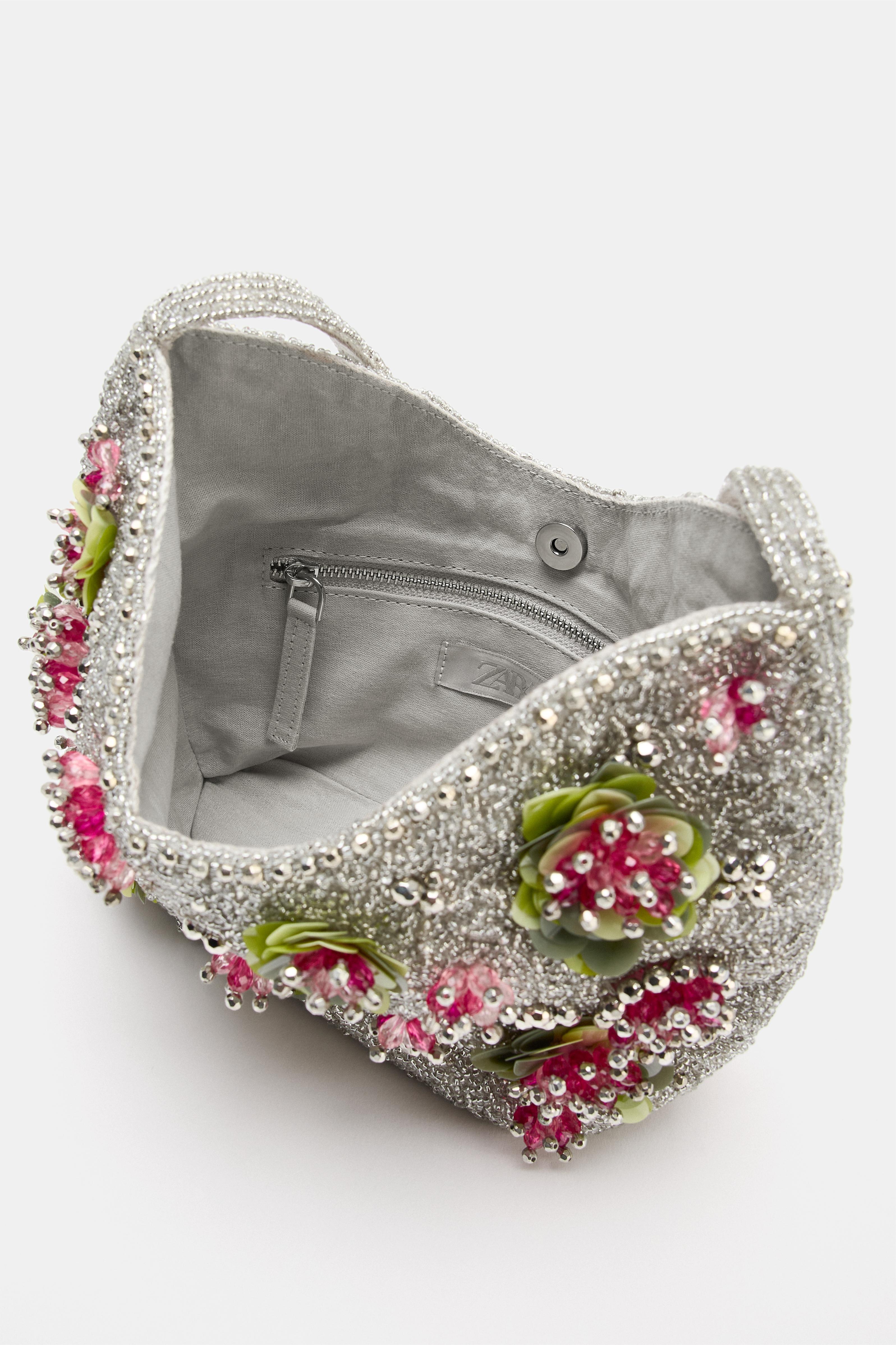 BEADED SHOULDER BAG